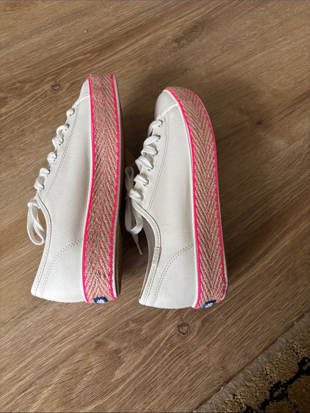 Keds women's Triple Kick Canvas Sneaker Size 7.5 New No box - Picture 5 of 7